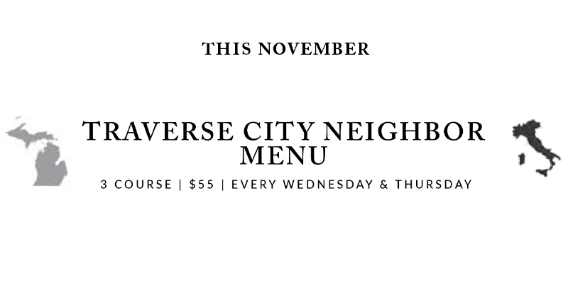 Traverse City Neighbor Menu